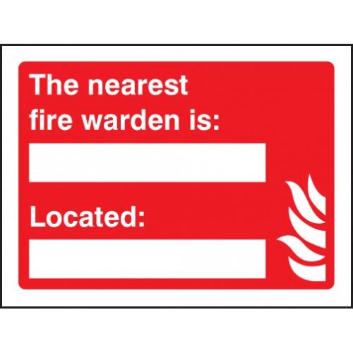 Fire Warden Signs thumbnail