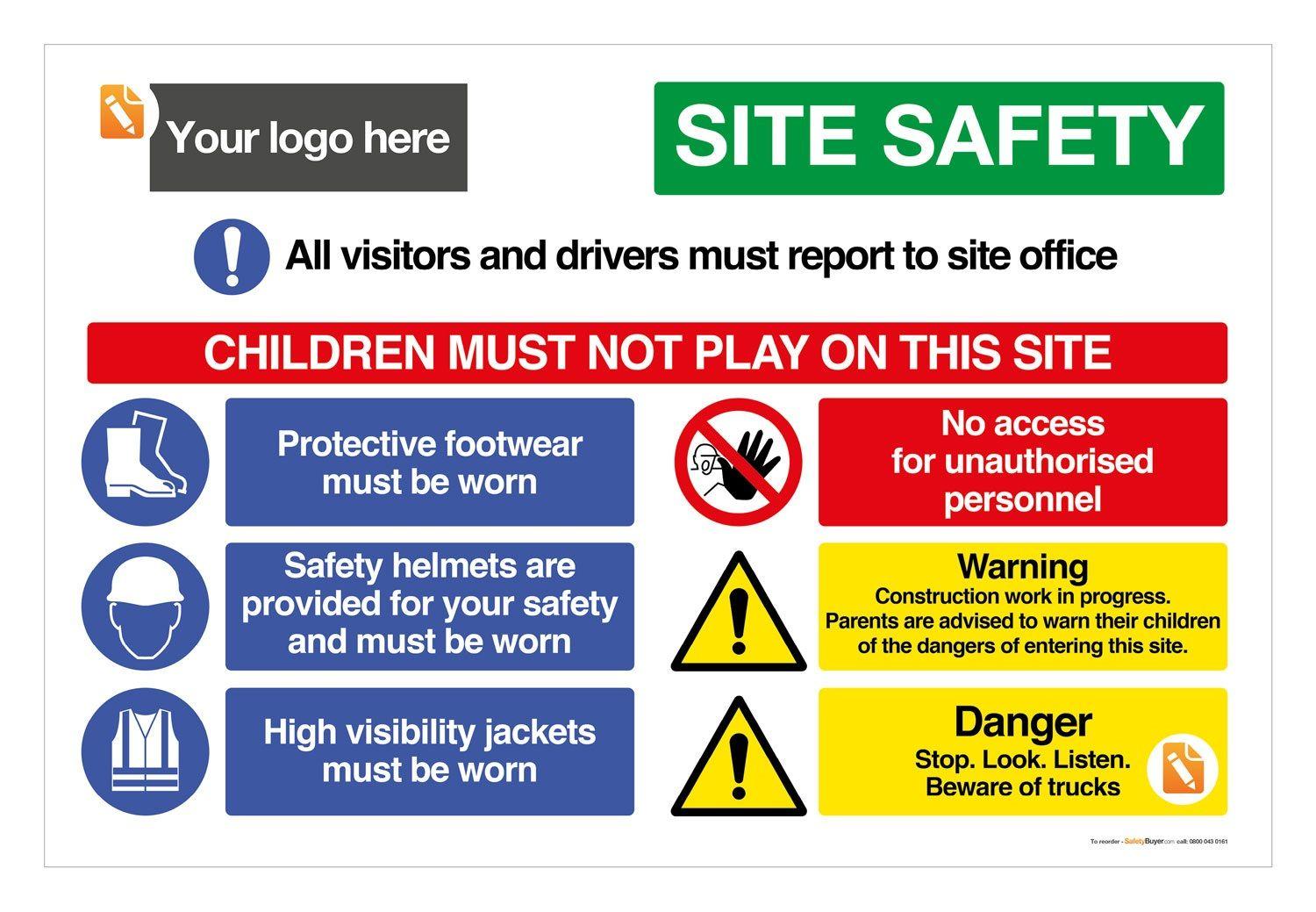 Branded Site Safety Signs thumbnail