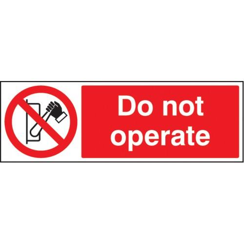 Machinery Prohibition Signs thumbnail