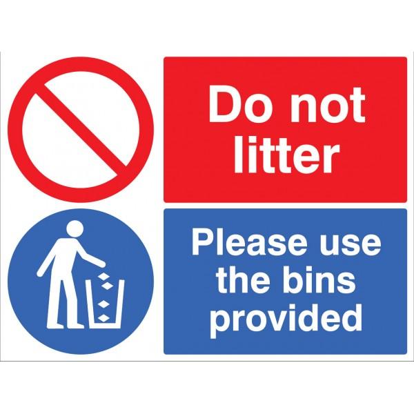 Disposal & Littering Signs thumbnail